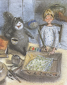Wolka und die Katze