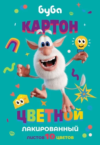 Paberi komplekt - Buba, värviline 10 lehte