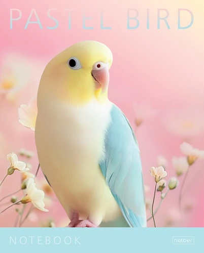 Тетрадь - Pastel Animals, А5, 96 листов, клетка, в ассортименте