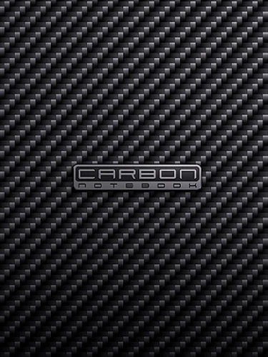 Бизнес-блокнот - CarbonStyle, А5, 80 листов, клетка