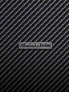 Business Notebook - CarbonStyle, A5, 80 sheets, grid