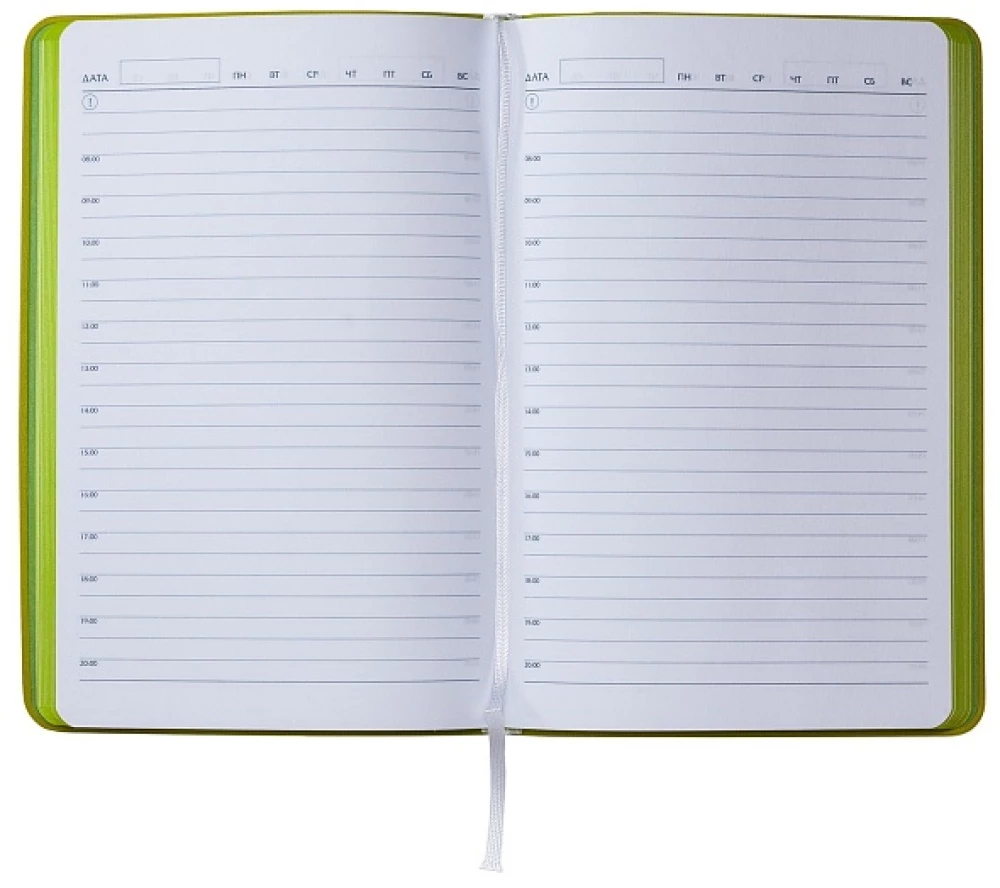 Undatierter Notizbuch - Vienna Creative Salbeigrün, A5, 128 Blatt