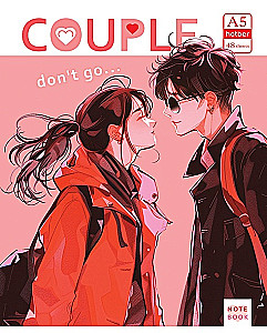Zeszyt - Alfa para, A5, 48 stron, kratka, w asortymencie
