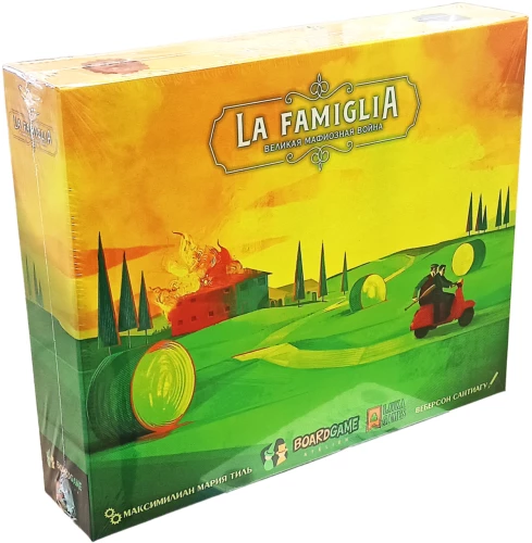 Настольная игра - La Famiglia. Великая мафиозная война