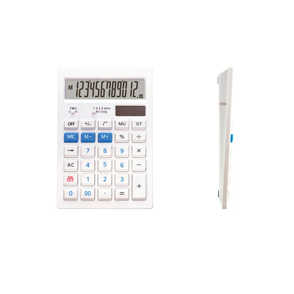 Kalkulaator laua 12-kohaline - White CC-352 Classic, assortii