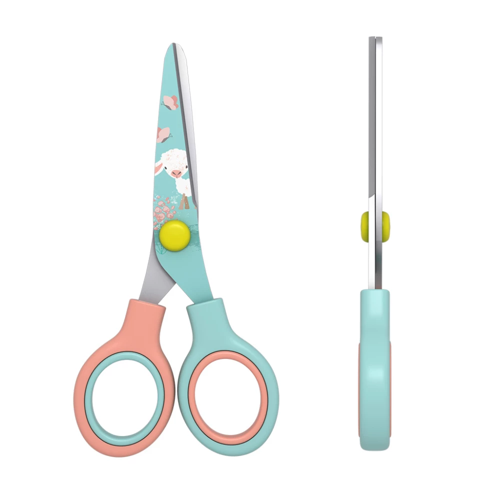 Scheren - Junior Decor Locken Schaf, mit Druck auf den Klingen, 13 cm