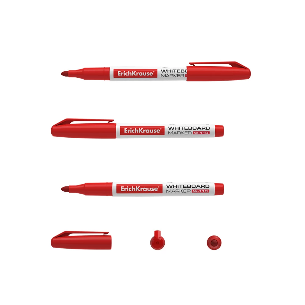 ErichKrause W-110 Marker for Boards, Red