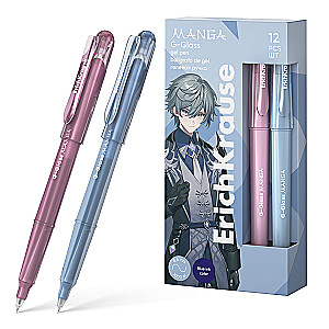 Długopis żelowy - G-Glass Stick Manga 0.5, kolor atramentu - niebieski, w asortymencie