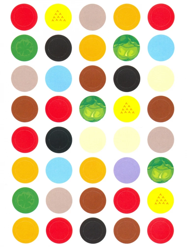 Sticker Circles. At the Farm