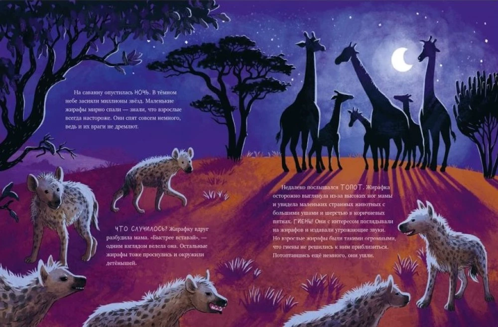 Kleine Giraffe. Abenteuer in der Savanne