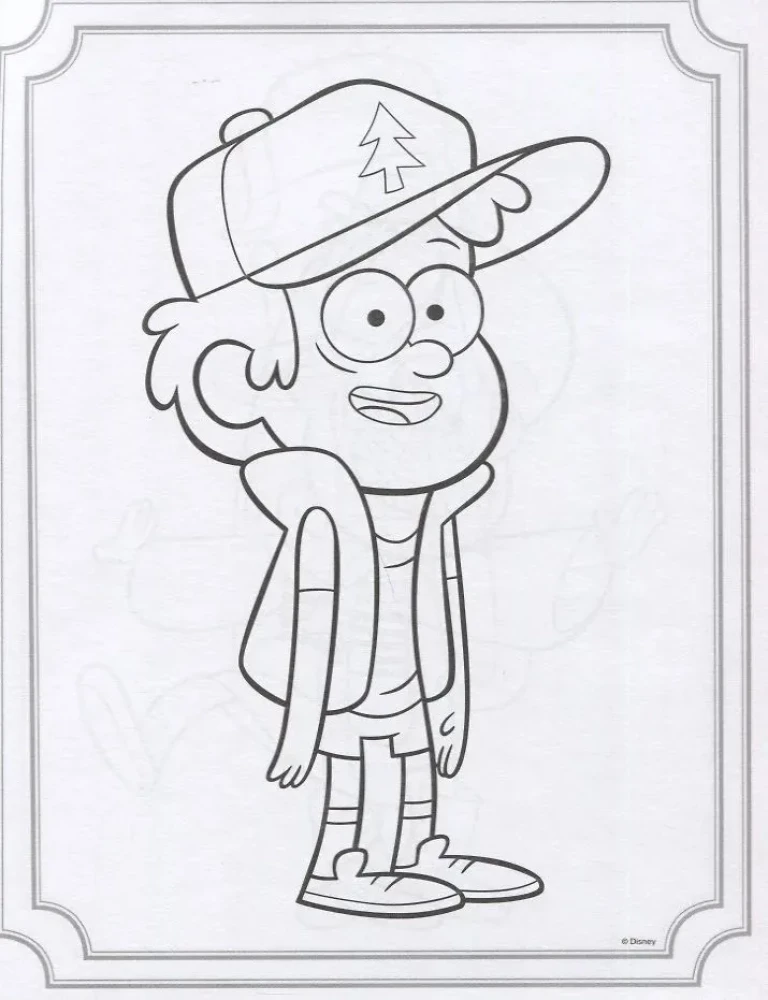 Gravity Falls. Malbuch (mit Aufklebern)