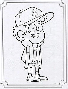 Gravity Falls. Malbuch (mit Aufklebern)