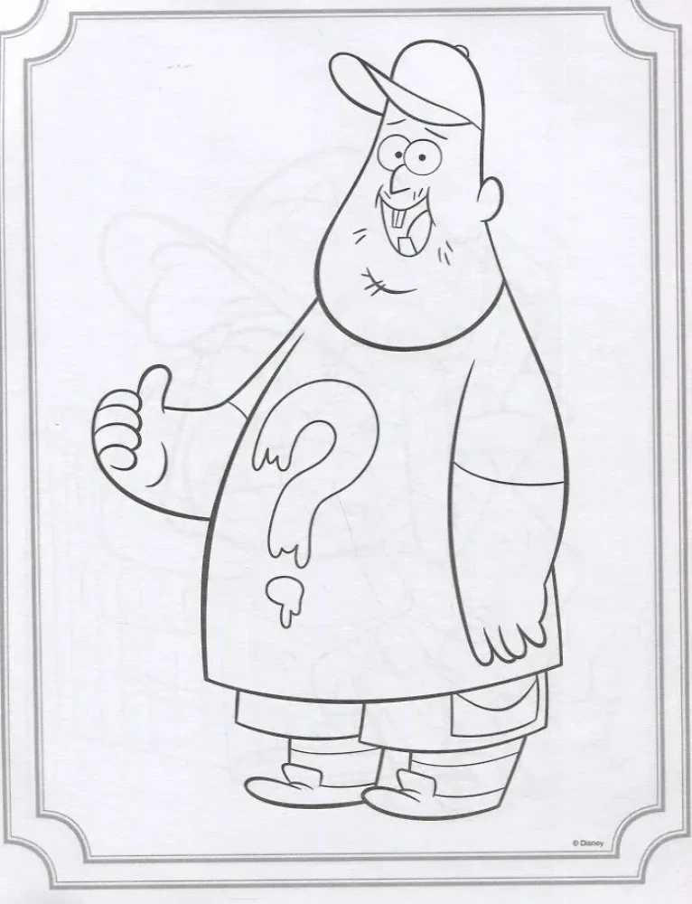 Gravity Falls. Malbuch (mit Aufklebern)