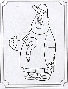 Gravity Falls. Malbuch (mit Aufklebern)