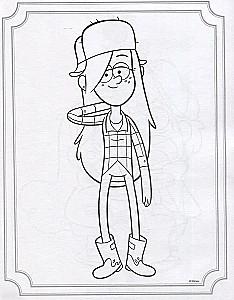 Gravity Falls. Malbuch (mit Aufklebern)