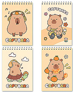 Notepad - Capybara, assorted