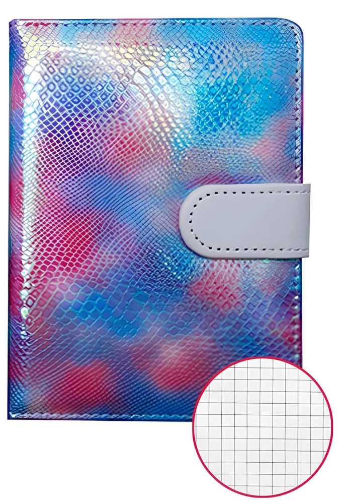 SNAKESKIN Notepad, grid internal block, assorted
