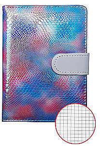 SNAKESKIN Notepad, grid internal block, assorted