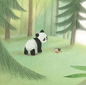 Kaimynas panda pasiklydo
