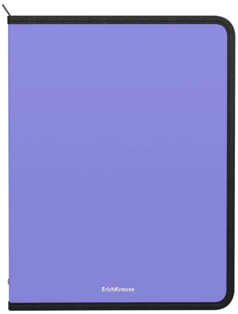 Папка A4 на молнии Matt Pastel (ассорти)