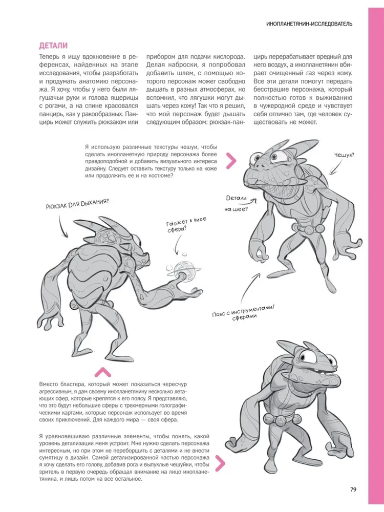 Charakterdesign. Konzeptkunst für Comics, Videospiele und Animation
