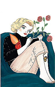 Marilyn Monroe. Grafikas romanas