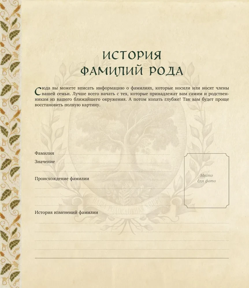 Giminystės medis. Šeimos kronika