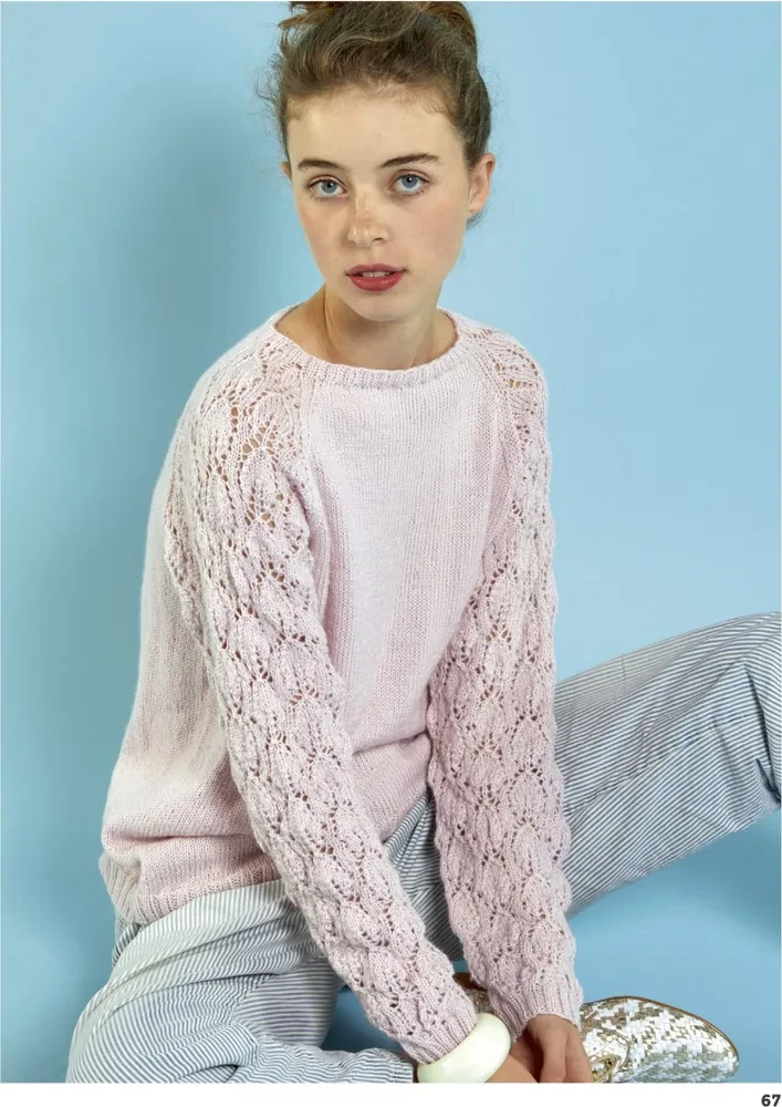 Knitting in a circle!