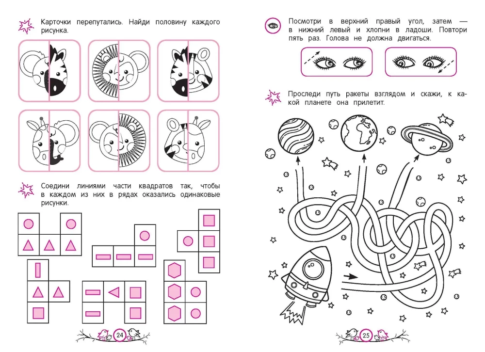 The Development of Visual Attention and Perseverance: For Children Aged 4-6
