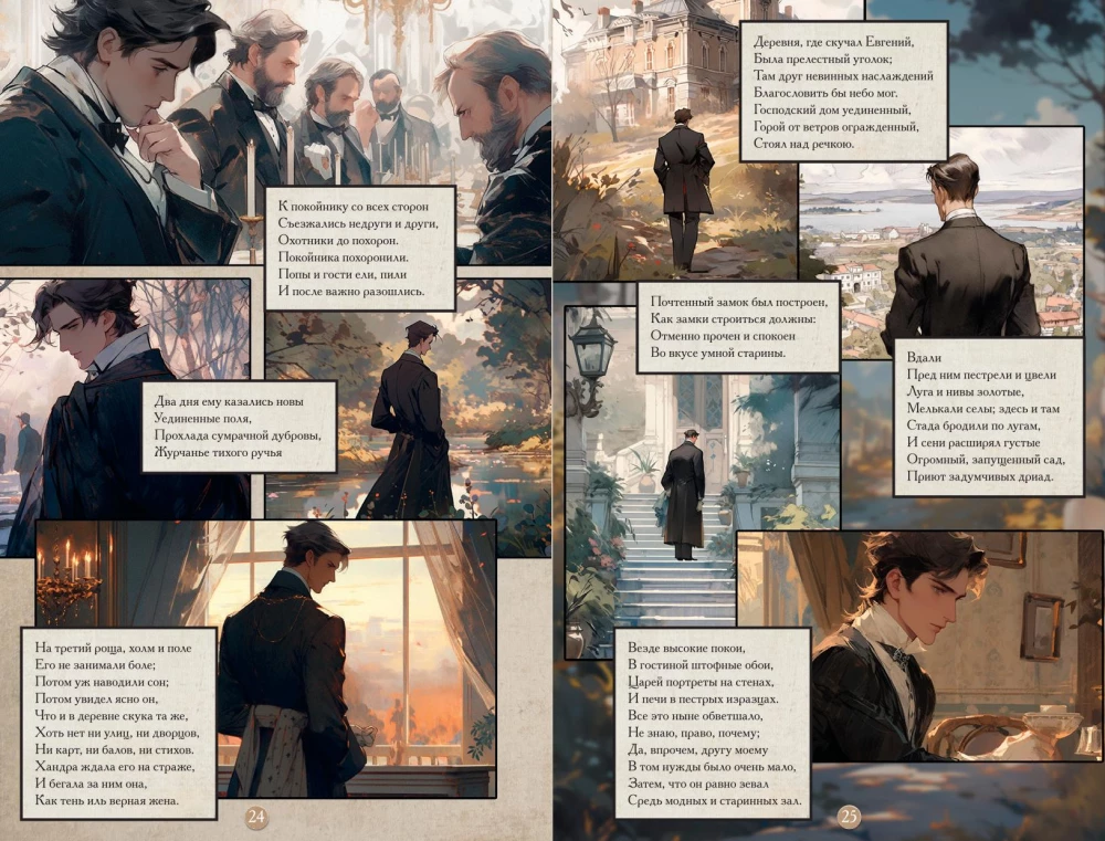 Eugen Onegin. Grafischer Roman