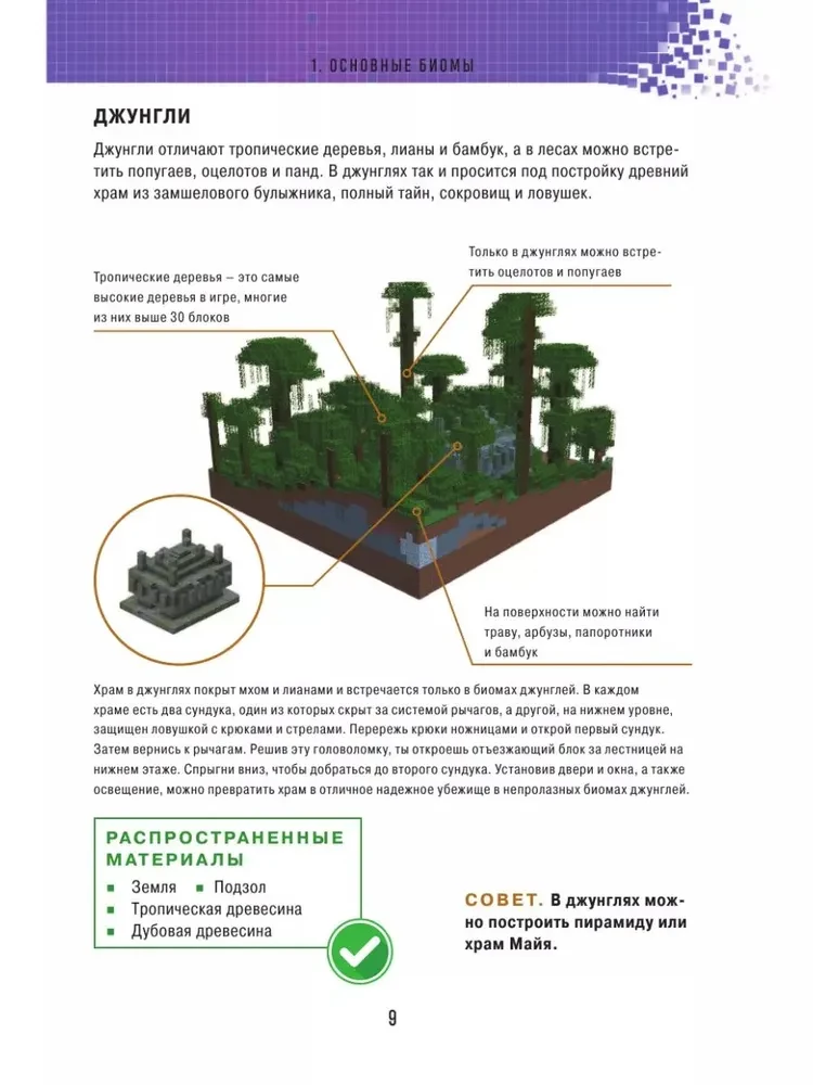 Minecraft. Bauen. Illustriertes Handbuch für Anfänger
