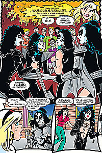 Арчи встречает группу KISS