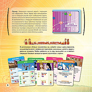 Brettspiel - Auf der Suche nach dem Glück. Neue Bekanntschaften (Erweiterung)