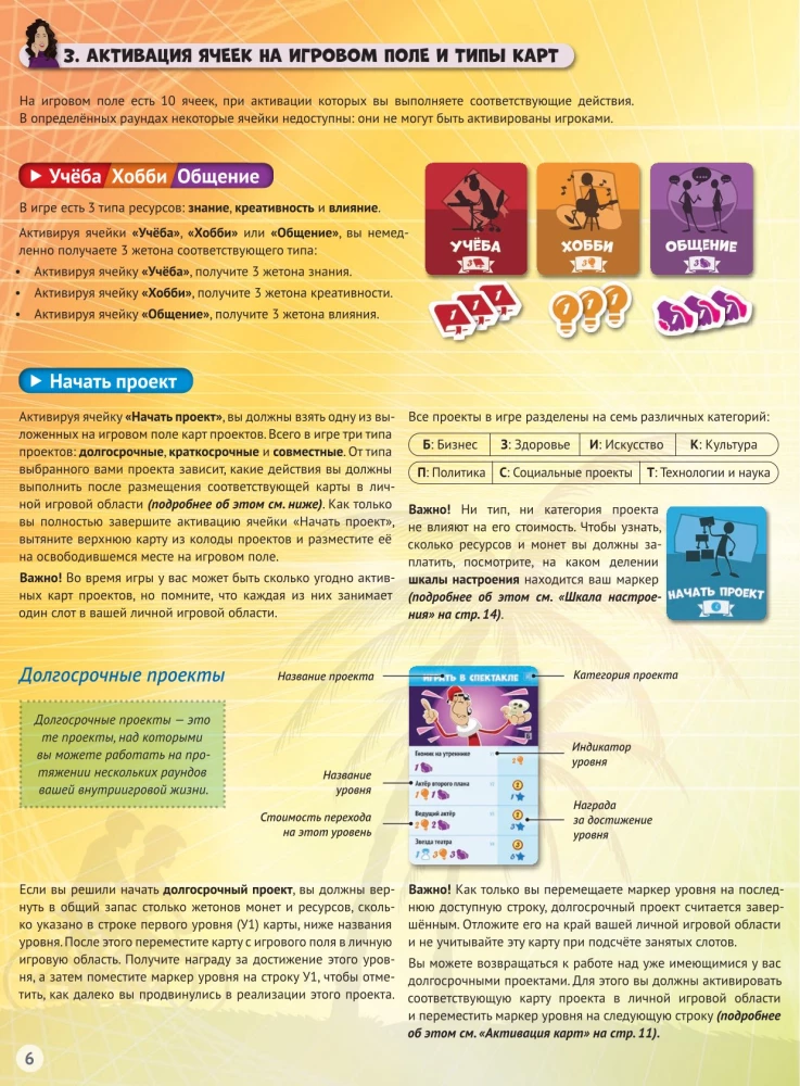 Board game - In pursuit of happiness