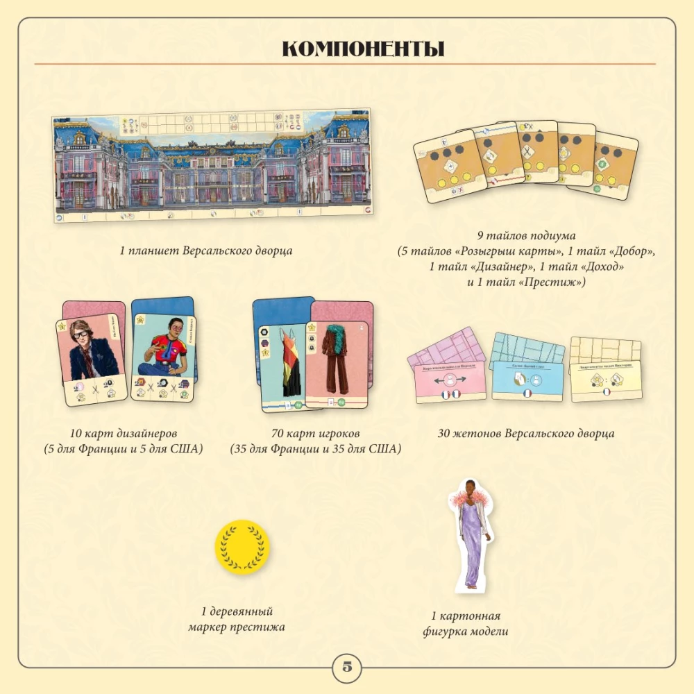 Board Game - Battle of Versailles