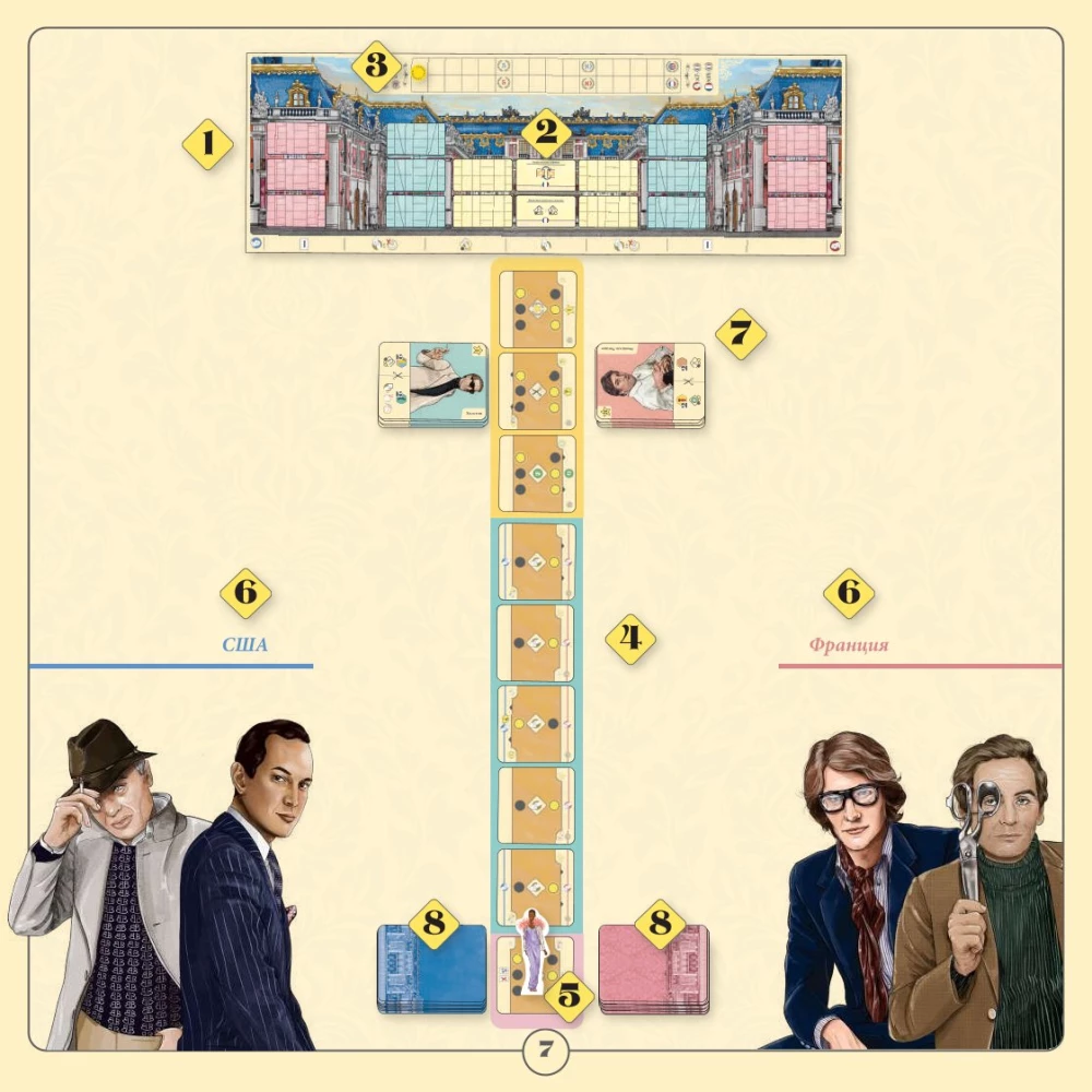 Board Game - Battle of Versailles