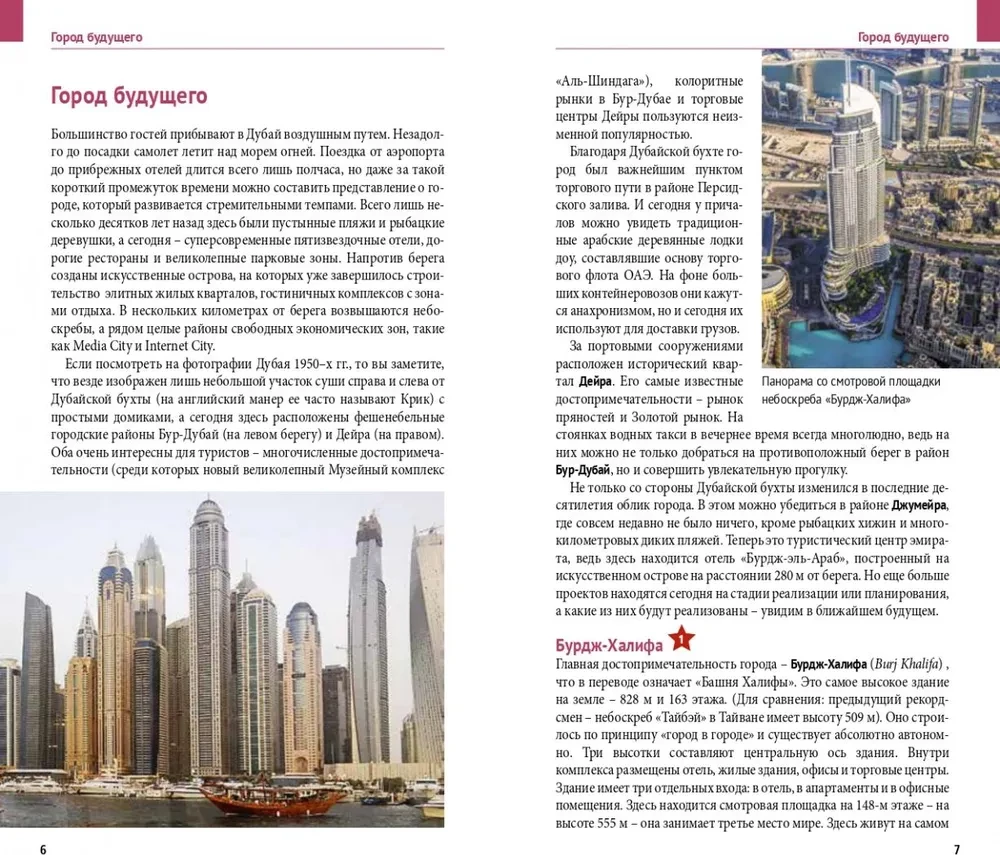 Dubai. A guide with a map and a mini phrasebook