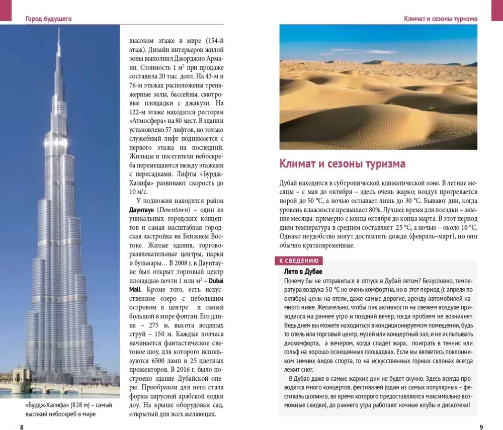 Dubai. A guide with a map and a mini phrasebook