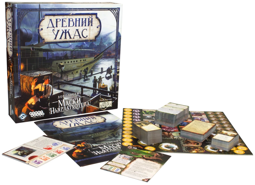 Brettspiel - Alter Horror. Masken von Nyarlathotep (Erweiterung)
