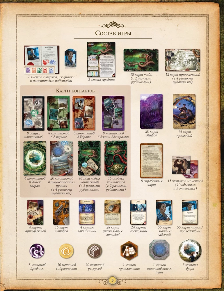 Brettspiel - Alter Horror. Masken von Nyarlathotep (Erweiterung)