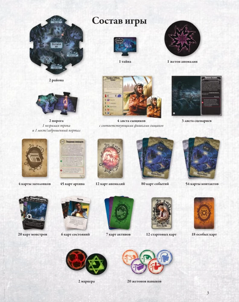 Brettspiel - Das Unspeakable von Arkham. Geheimnisse des Ordens (Erweiterung)
