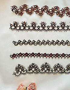 Tatting. Delicate lace, inspiring master classes