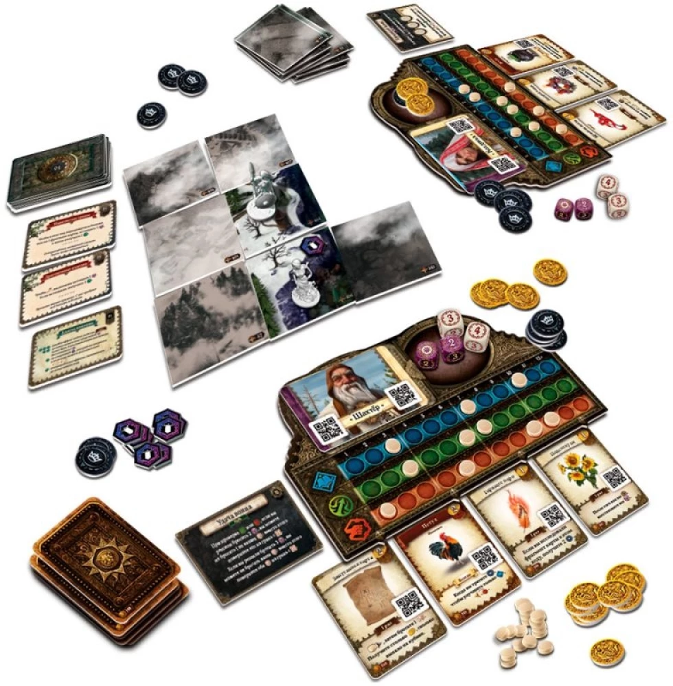 Board Game - Destiny. Witch's Forest. All That Glitters. Obstacles. Abilities (Expansion)