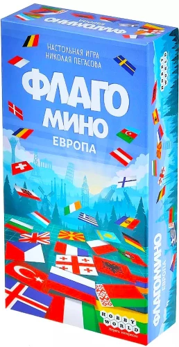 Galda spēle - Flaggomino Eiropa