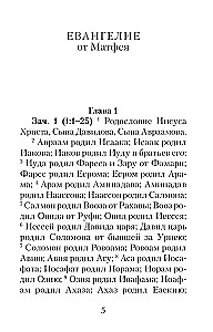 Gospel with readings in the Synodal translation