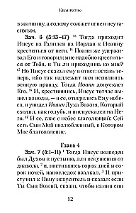 Gospel with readings in the Synodal translation