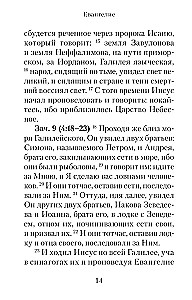 Gospel with readings in the Synodal translation
