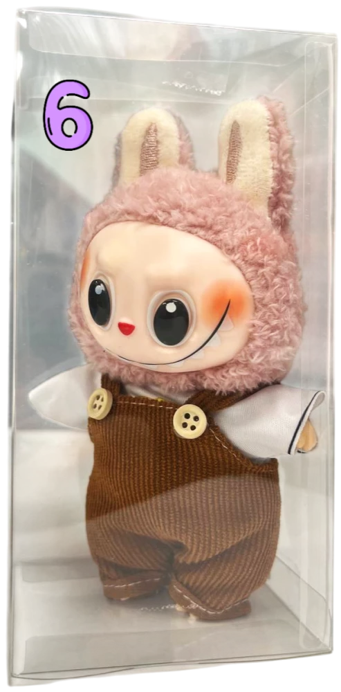 Minkšta žaislinė monstro mišrainė drabužiuose (17 cm)