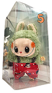 Minkšta žaislinė monstro mišrainė drabužiuose (17 cm)