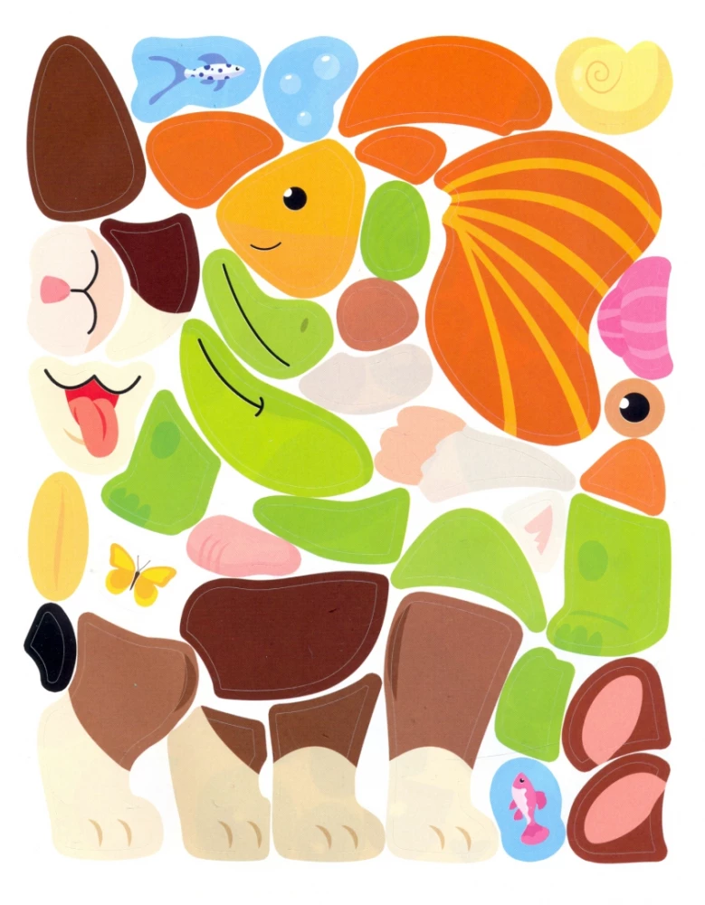 Sticker Constructor. Pets